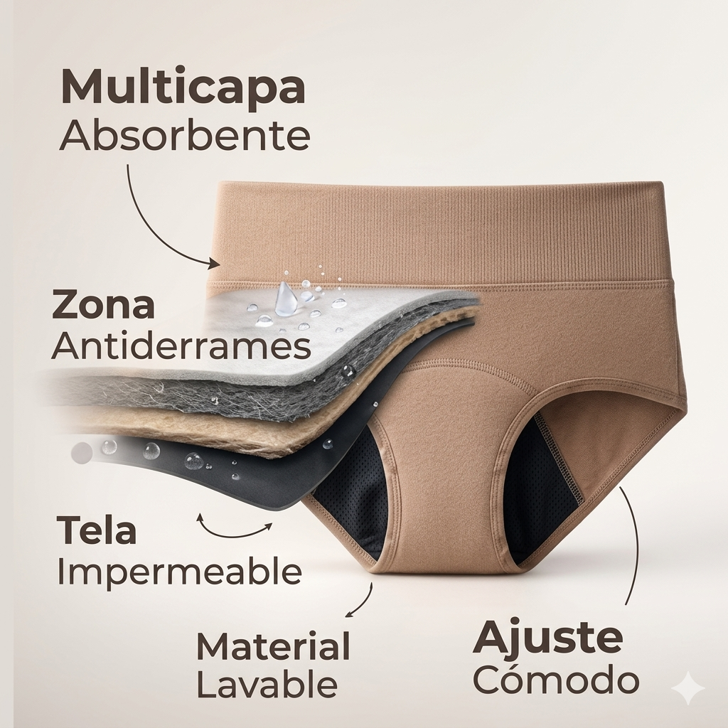 Olvidate de las filtraciones, incluso en tus días más difíciles - Absorbella Ropa Interior